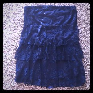 Navy blue tube top M